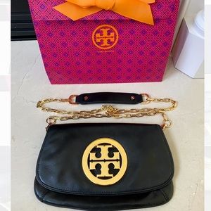 Tory Burch Women’s Black Leather Bag